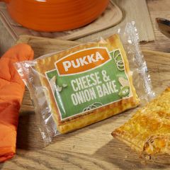 Pukka Baked Cheese & Onion Pasty