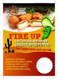 Green Jalapeno Peppers Poster