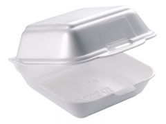 Linpac HP6 White Burger Box