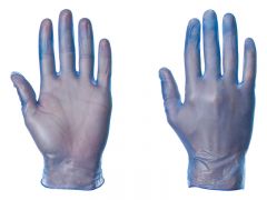 Blue Disposable Gloves 