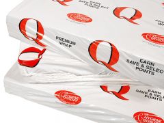 Q Brand White Wrapping Paper