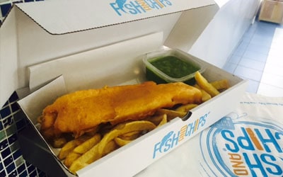 Hook & Fish packaging box