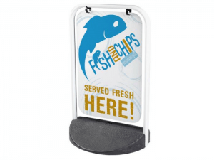 Hook & Fish Swing Sign
