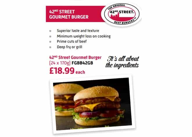 42nd Street Gourmet Burger