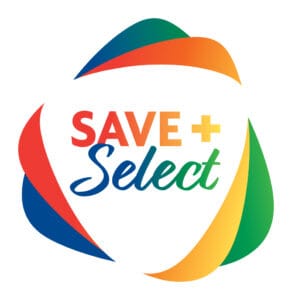 Save + Select logo