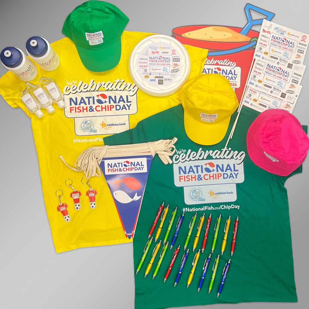 National Fish & Chip Day Merchandise